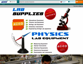 equipment.aticoexport.com screenshot