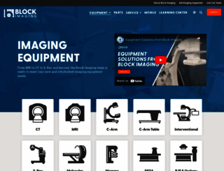 equipment.blockimaging.com screenshot
