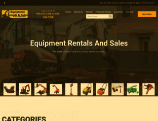 equipmentrentalsny.com screenshot