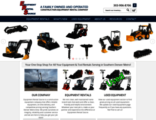 equipmentrentalsource.com screenshot