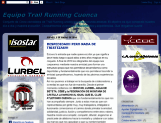 equipotrailrunningcuenca.blogspot.com screenshot