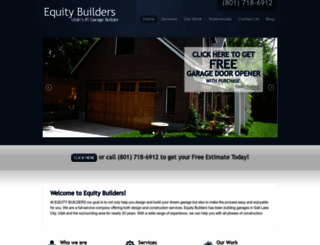 equitybuildersut.com screenshot