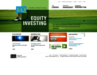 equityintelligence.com screenshot