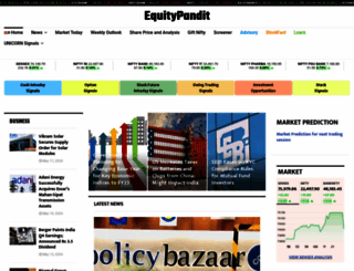equitypandit.com screenshot