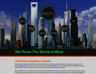 equitystaffing.com screenshot