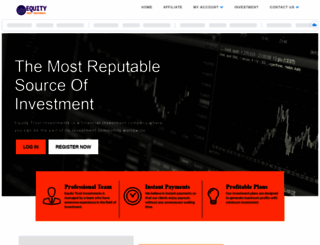 equitytrustinvestment.com screenshot