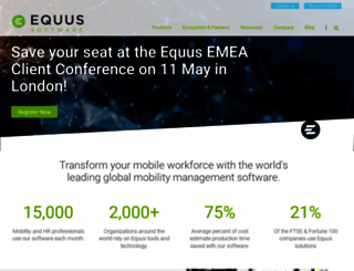 equusoft.com screenshot