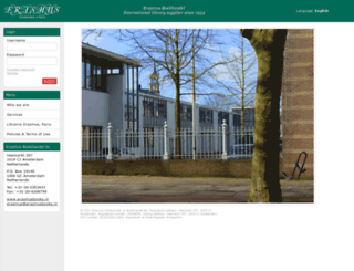 erasmusbooks.nl screenshot