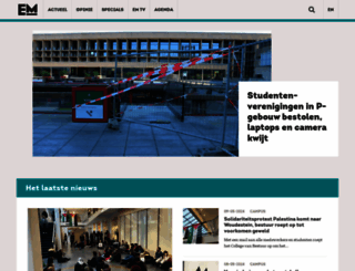 erasmusmagazine.nl screenshot