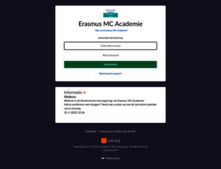 erasmusmc.itslearning.com screenshot