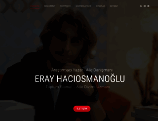 erayhaciosmanoglu.com screenshot