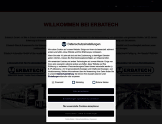 erbatech.com screenshot