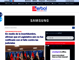 erbol.com.bo screenshot