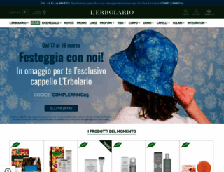 erbolario.it screenshot