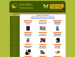 erboristeriadulcamara.com screenshot