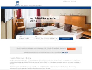 erdinghotel.com screenshot