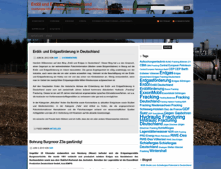 erdoelerdgasdeutschland.wordpress.com screenshot