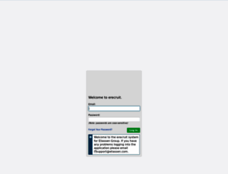 Access erecruit.eliassen.com. Log in