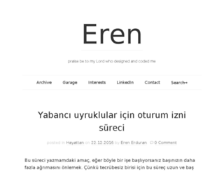 erenerduran.com screenshot