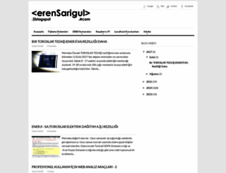 erensarigul.blogspot.com.tr screenshot