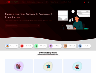 erexams.com screenshot