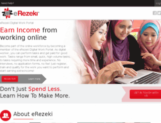 erezeki.crowdcomputingsystems.com screenshot