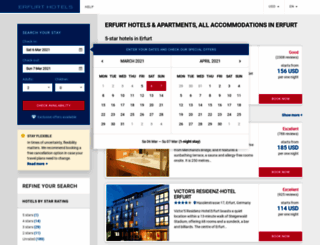 erfurt-hotel-online.com screenshot