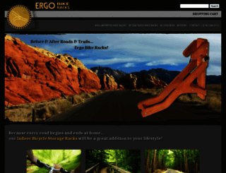ergobikeracks.com screenshot