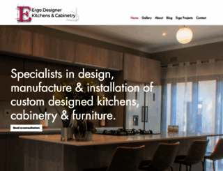 ergodesigns.co.za screenshot