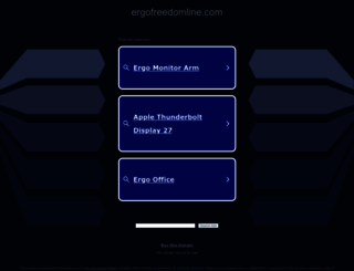 ergofreedomline.com screenshot