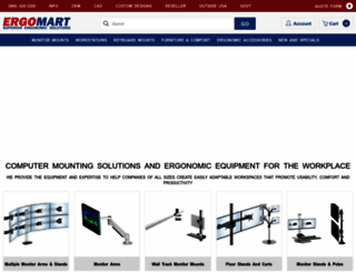 ergomart.com screenshot