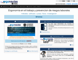 ergonautas.com screenshot
