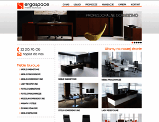 ergospace.pl screenshot