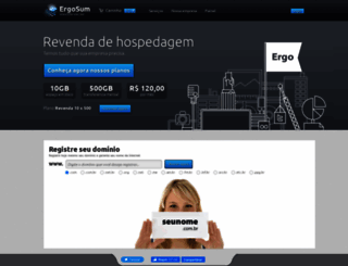 ergosum.com.br screenshot