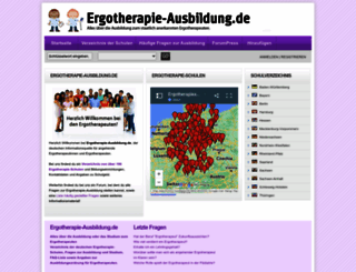 ergotherapie-ausbildung.de screenshot