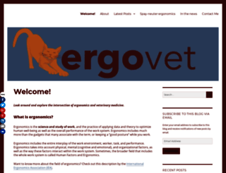 ergovet.com screenshot