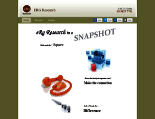 ergresearch.com.au screenshot