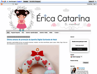 ericacatarina.blogspot.com.br screenshot