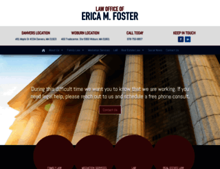 ericafoster.com screenshot
