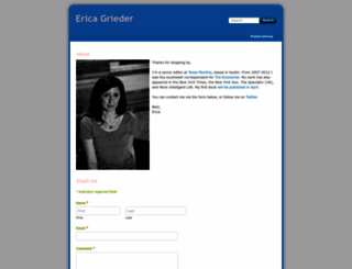 ericagrieder.com screenshot