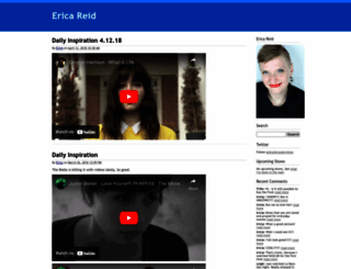 ericareid.com screenshot