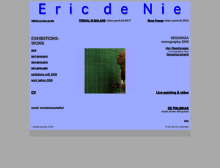 ericdenie.nl screenshot