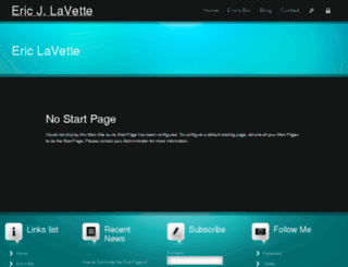 ericlavette.com screenshot
