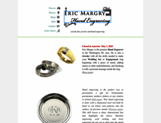 ericmargryhandengraving.com screenshot