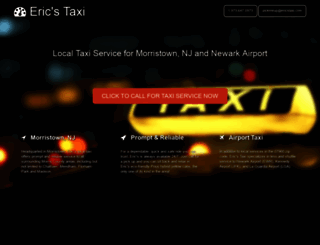 ericstaxi.com screenshot