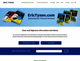 erictyson.com screenshot