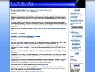 ericwhite.com screenshot