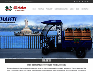 eride.co.in screenshot