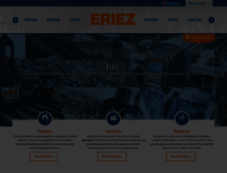 eriez.com screenshot
