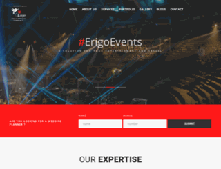 erigoevents.com screenshot